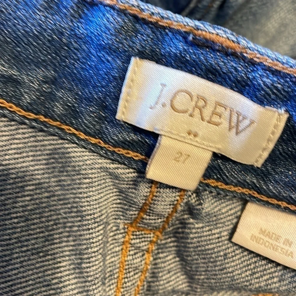 J. Crew Cuffed Denim Shorts 27